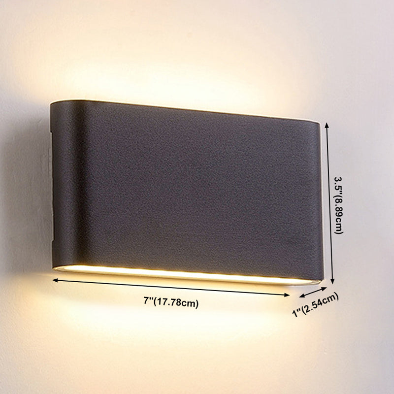 Luces contemporáneas de pared de pared de pared de pared de metal para sala de pared para sala de estar