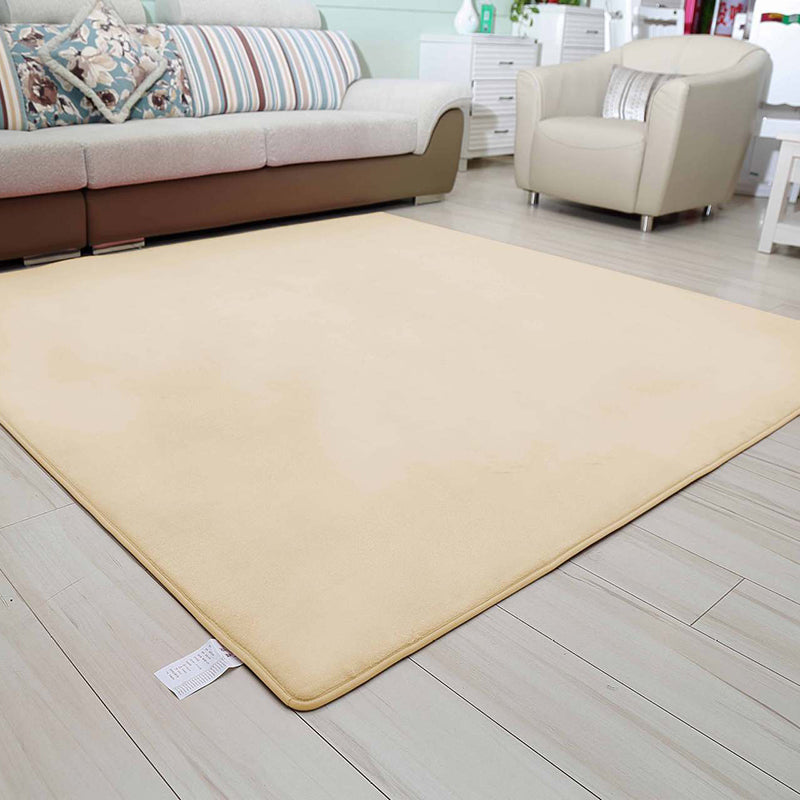 Einfachheit einfacher Teppich Moderner Waschableie Teppich Polyester Flecken Widerstand Teppich für Wohnzimmer