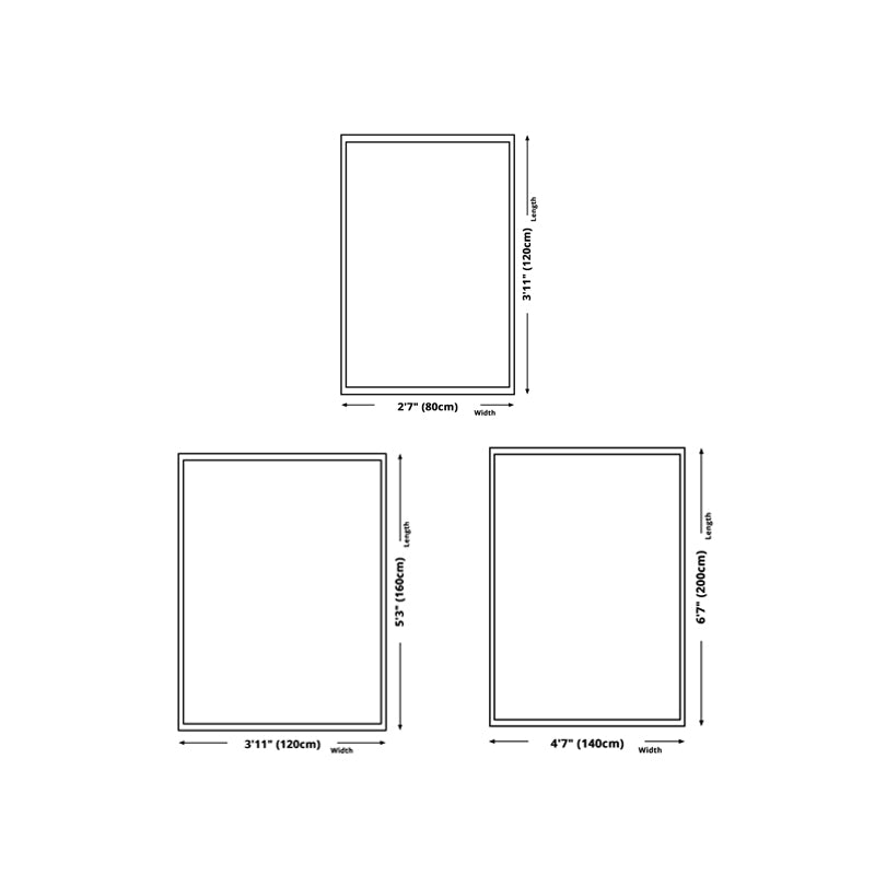 Fancy Modern Rug Brown Abstract Graphic Rug Stain Resistant Rug for Living Room