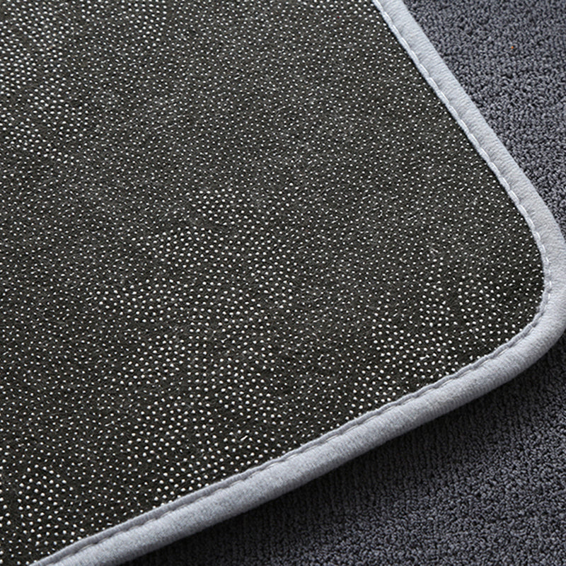 Funky effen shag tapijt polyester indoor tapijt niet-slip achterste ruggebied tapijt voor woonkamer