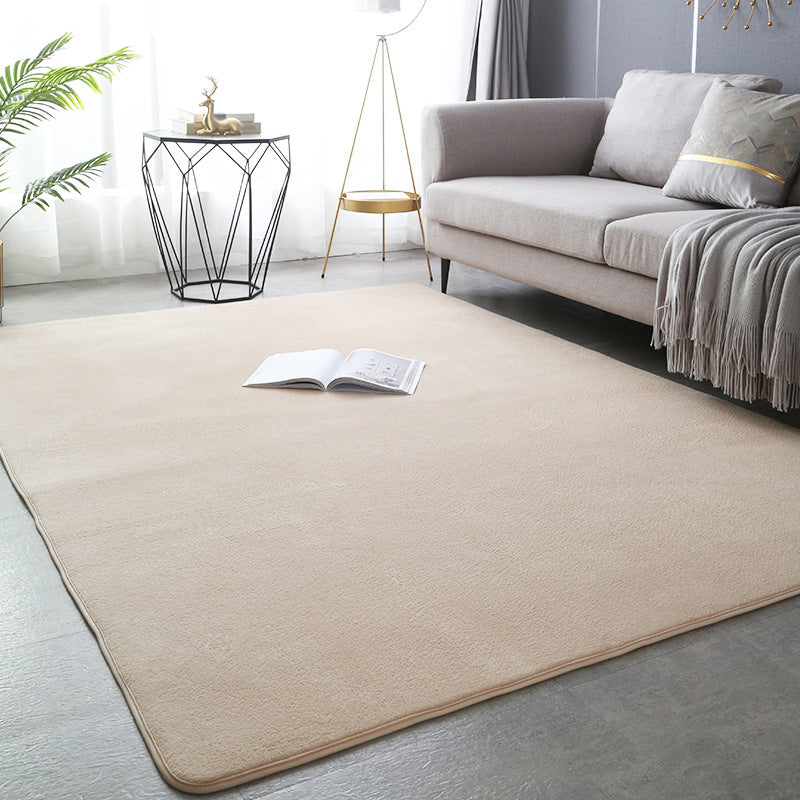 Moquette moquette area solida area tappeto poliestere moquette con supporto non slip