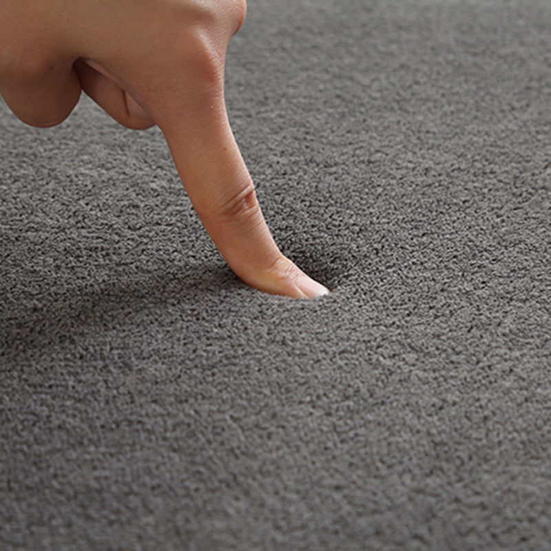 Moquette moquette area solida area tappeto poliestere moquette con supporto non slip