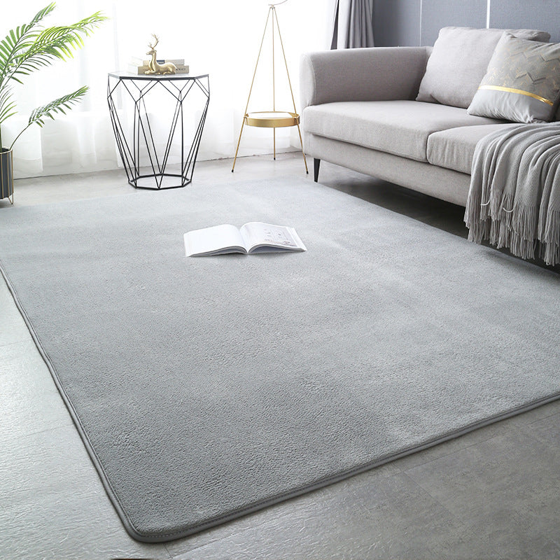 Moquette moquette area solida area tappeto poliestere moquette con supporto non slip