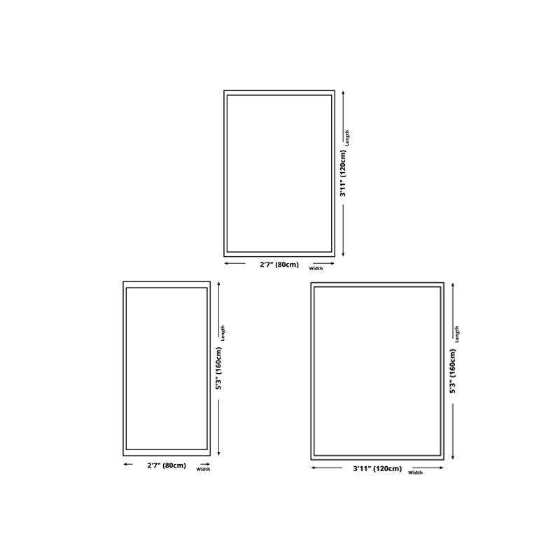 Green Modern Carpet Flower Pattern Polyester Area Rug Anti-Slip Easy Care Rug for Home Decor