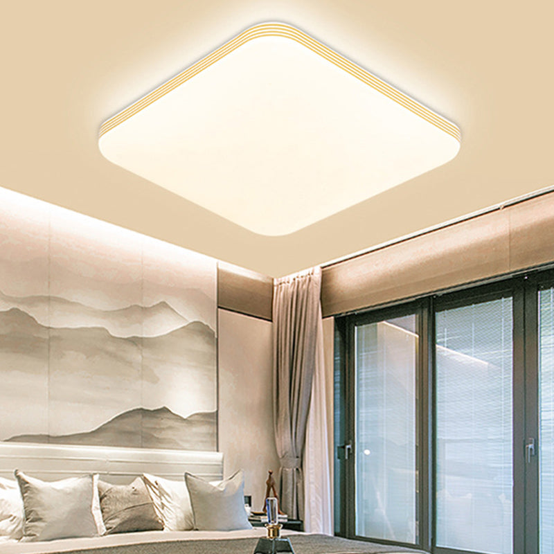 Geometrie Vorm LED-plafondlamp Modern acryl 1-lichts inbouw voor woonkamer