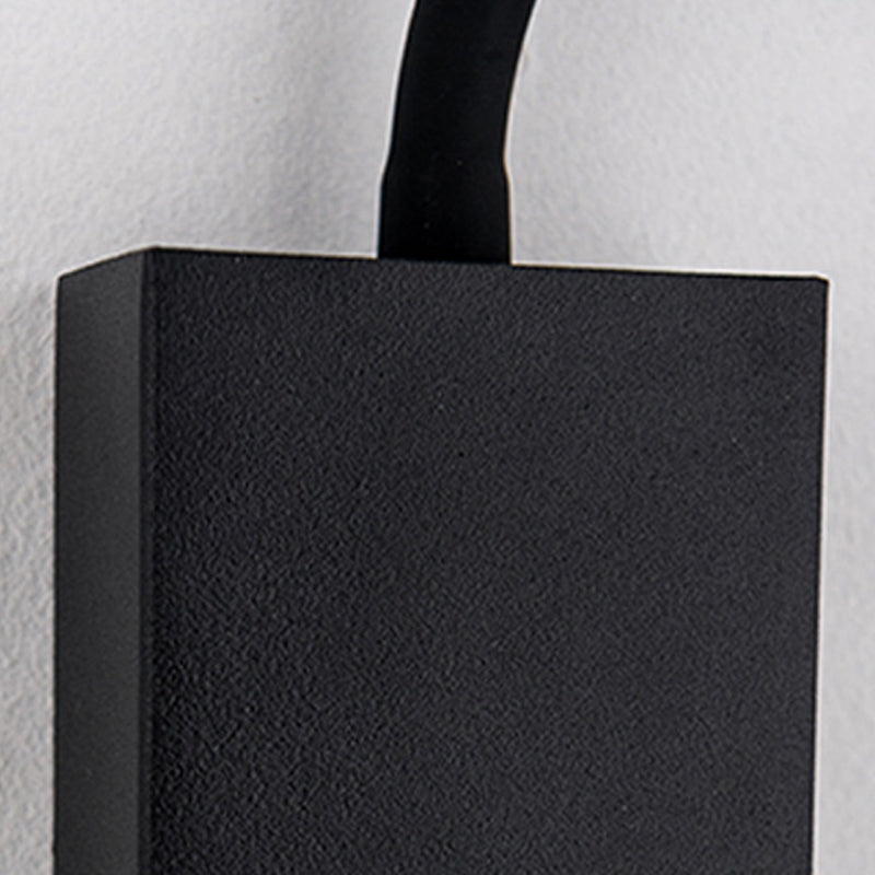 Contemporary Style Cylinder Wall Mounted Light Metal 1 Light Reading Wall Light