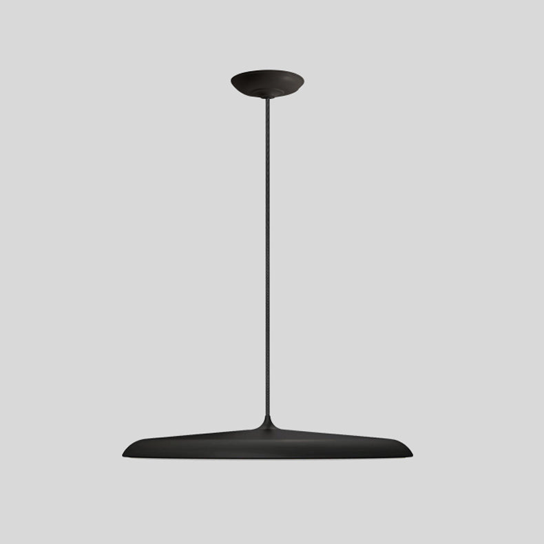 Elektroplate metalen LED -hangende lamp in moderne stijl acryl cirkelvormige hanglamp voor eetkamer