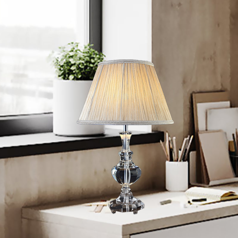 Modernisme en forme d'étude en forme de lampe à main cristal 1 le livre de lecture de tête Lumière en beige