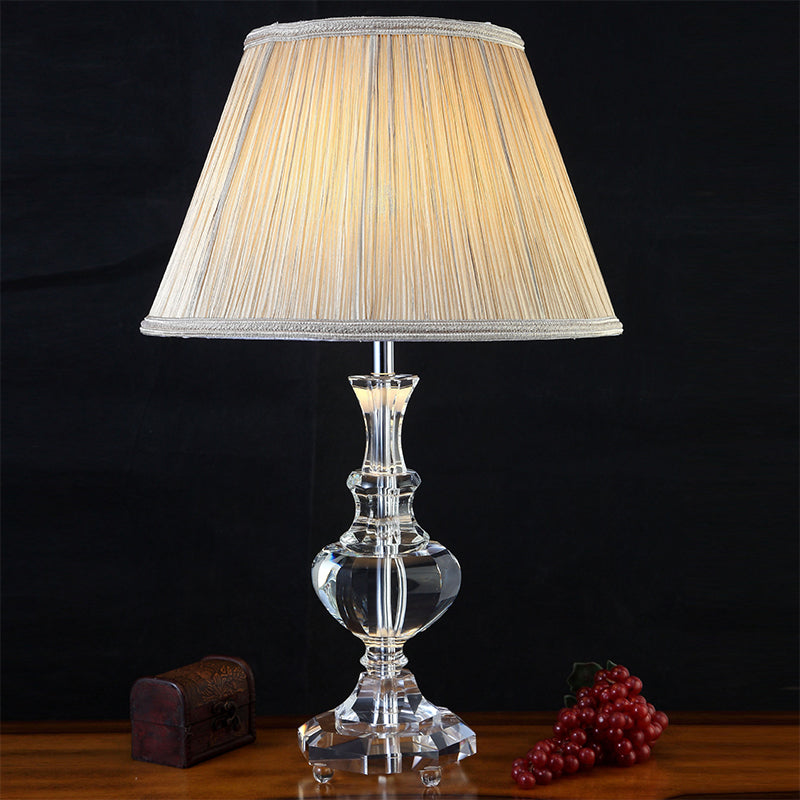 Modernisme en forme d'étude en forme de lampe à main cristal 1 le livre de lecture de tête Lumière en beige