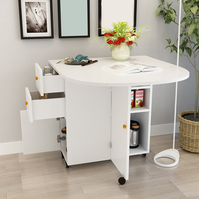 Mesa interior moderna de mediados de siglo de madera, mesa superior de madera fabricada para comedor