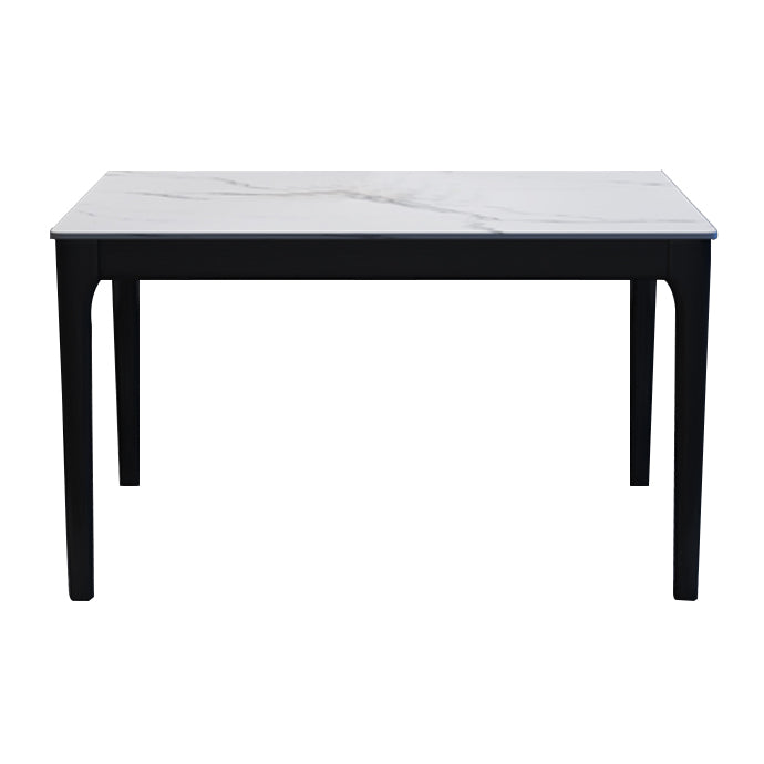 Sintered Stone Dining Table Mid-Century Modern 4 Legs Table for Dining Room