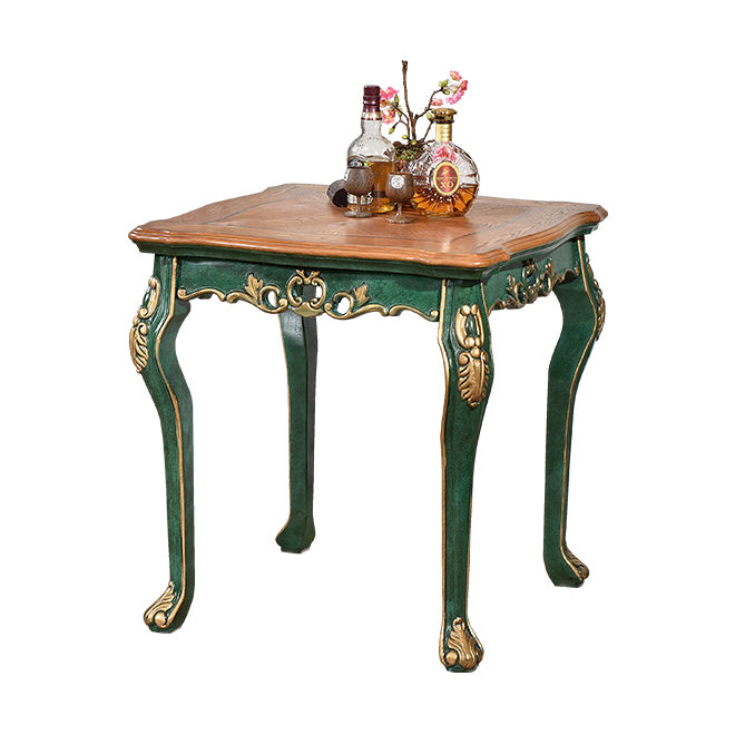 Solid Wood 4-foot Dining Table Midcentury Style Furniture for Indoor