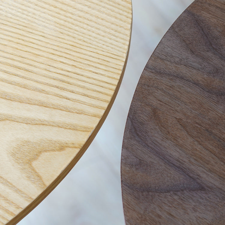 Tavolo da pranzo in legno solido rotondo Simplicity Style Dining Room Collection per interno