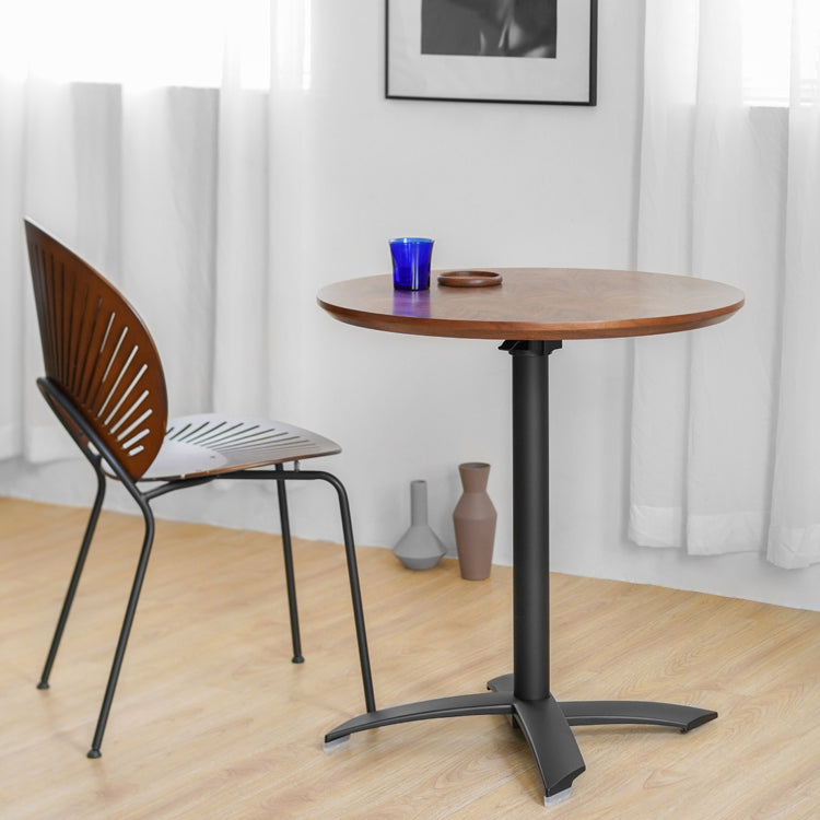 Tavolo da pranzo in legno solido rotondo Simplicity Style Dining Room Collection per interno