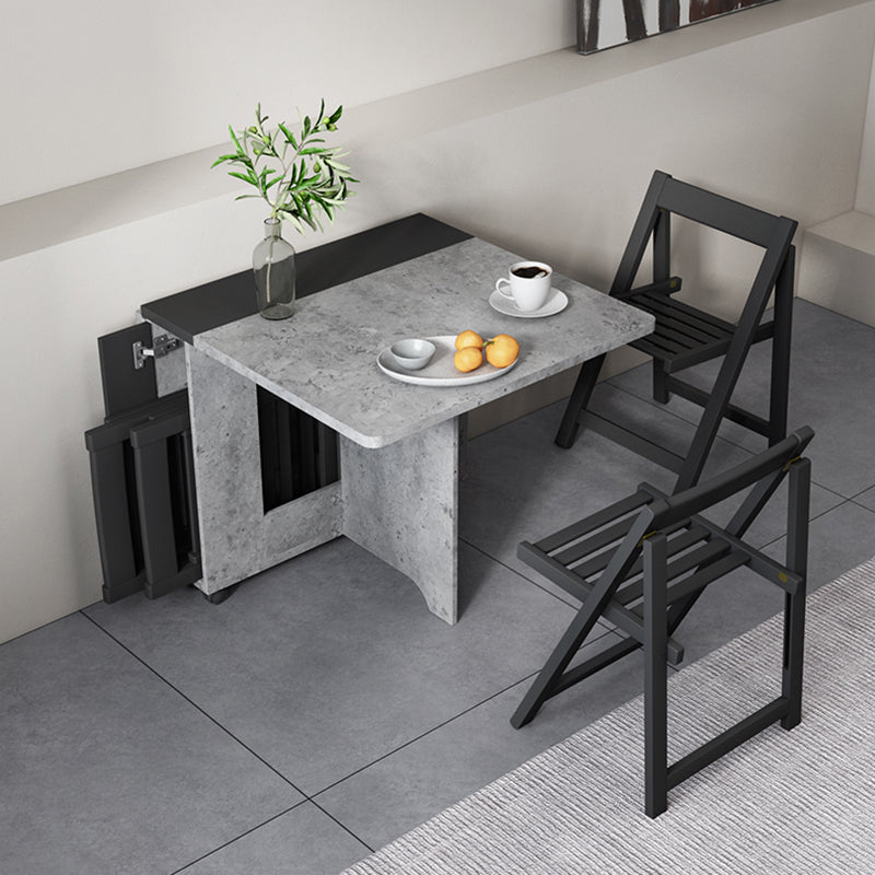 Mesa de comedor de pedestal de comedor moderno de mediados de siglo para la cena de cocina en casa