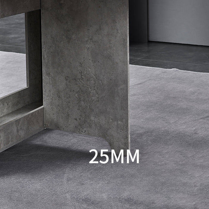 Mesa de comedor de pedestal de comedor moderno de mediados de siglo para la cena de cocina en casa