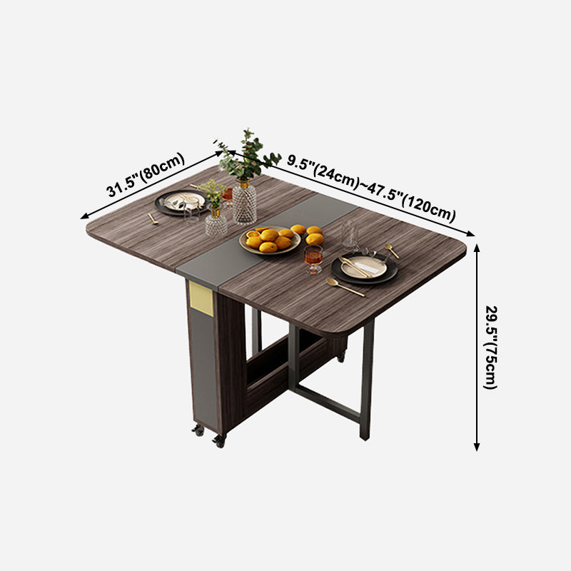 Mesa de comedor de pedestal de comedor moderno de mediados de siglo para la cena de cocina en casa