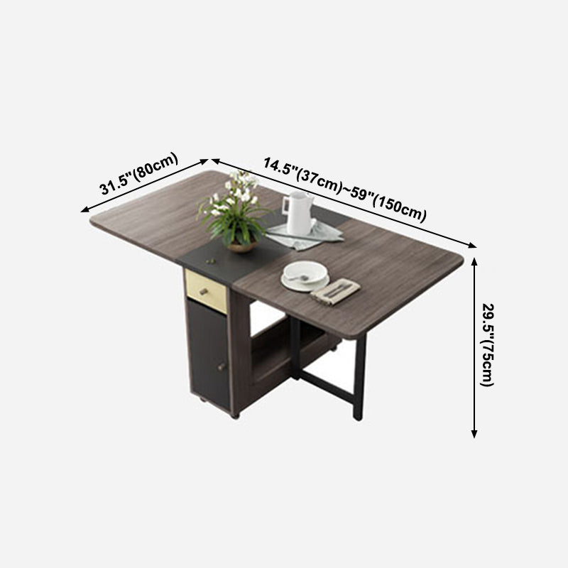 Mesa de comedor de pedestal de comedor moderno de mediados de siglo para la cena de cocina en casa
