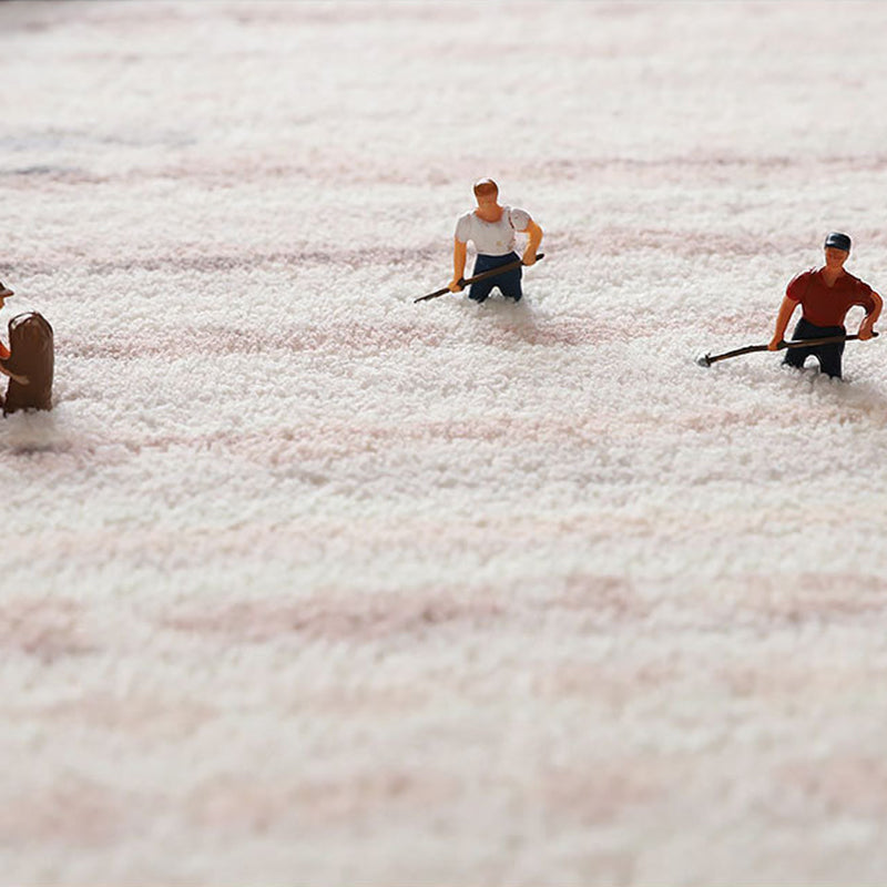 Modern Abstract Pattern Area Rug Grey Polyester Carpet Stain Resistant Area Rug for Home Decor