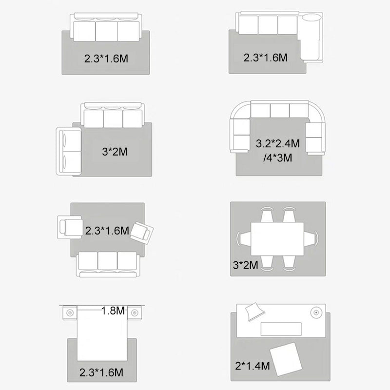 Chic Brown Area Rug Plaid Print Polyester Area Carpet Stain Resistant Rug for Home Decor