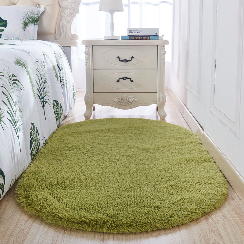 Tendy Shag Area Tapis Simplicity Plain Intérieur tapis intérieur Polyester Anti-Slip Backing Tapis pour décoration intérieure