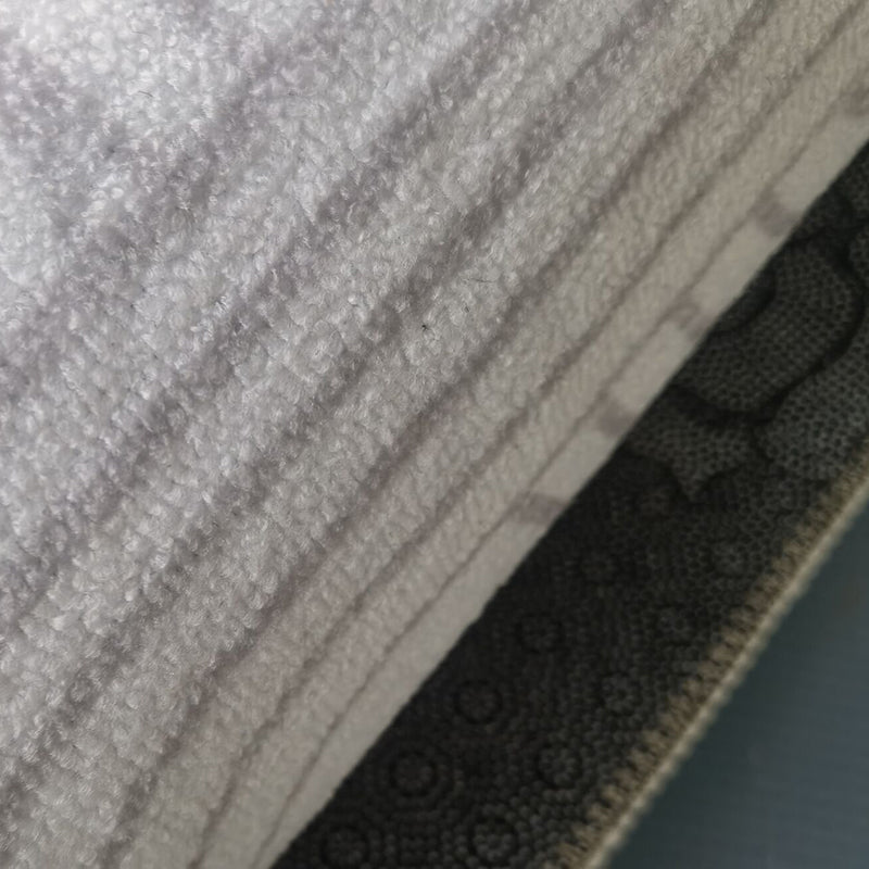 Fancy Modern Area Rug Geometric Pattern Polyester Area Carpet Non-Slip Backing Rug for Home Decor