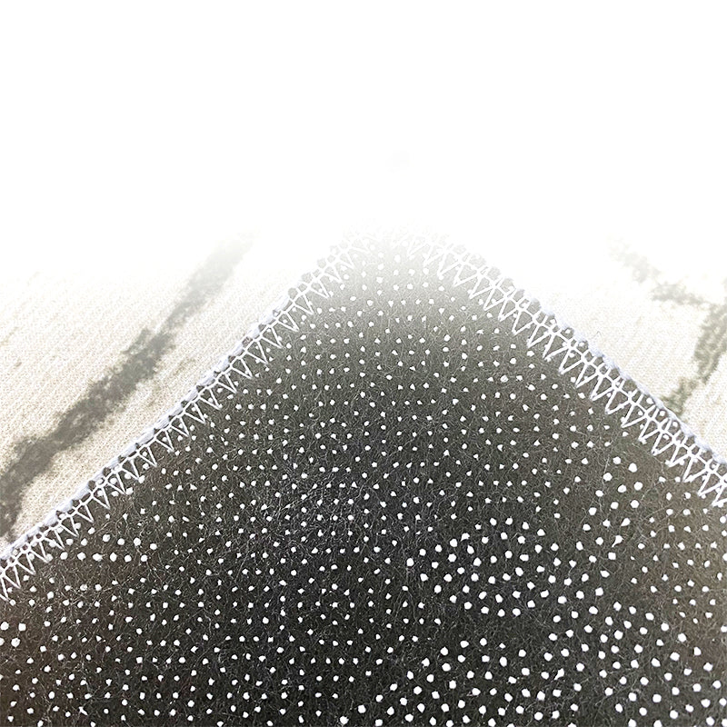 Modern Drawing Room Area Rug Color Block Polyester Area Carpet Non-Slip Backing Area Rug