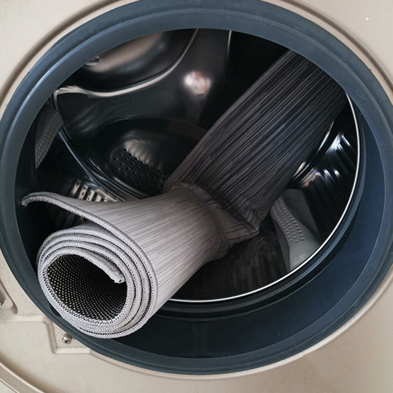 Modern Drawing Room Area Rug Color Block Polyester Area Carpet Non-Slip Backing Area Rug