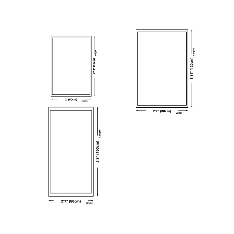 Modern Geometric Print Area Rug Black Polyester Area Carpet Non-Slip Backing Rug for Bedroom