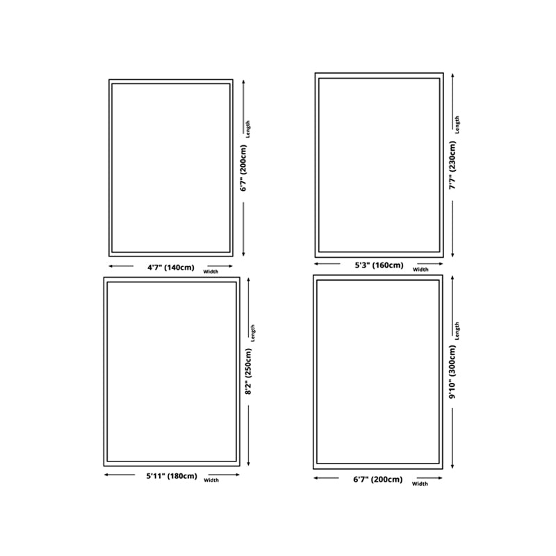 Modern Living Room Area Rug Plaid Pattern Polyester Area Carpet Non-Slip Backing Area Rug