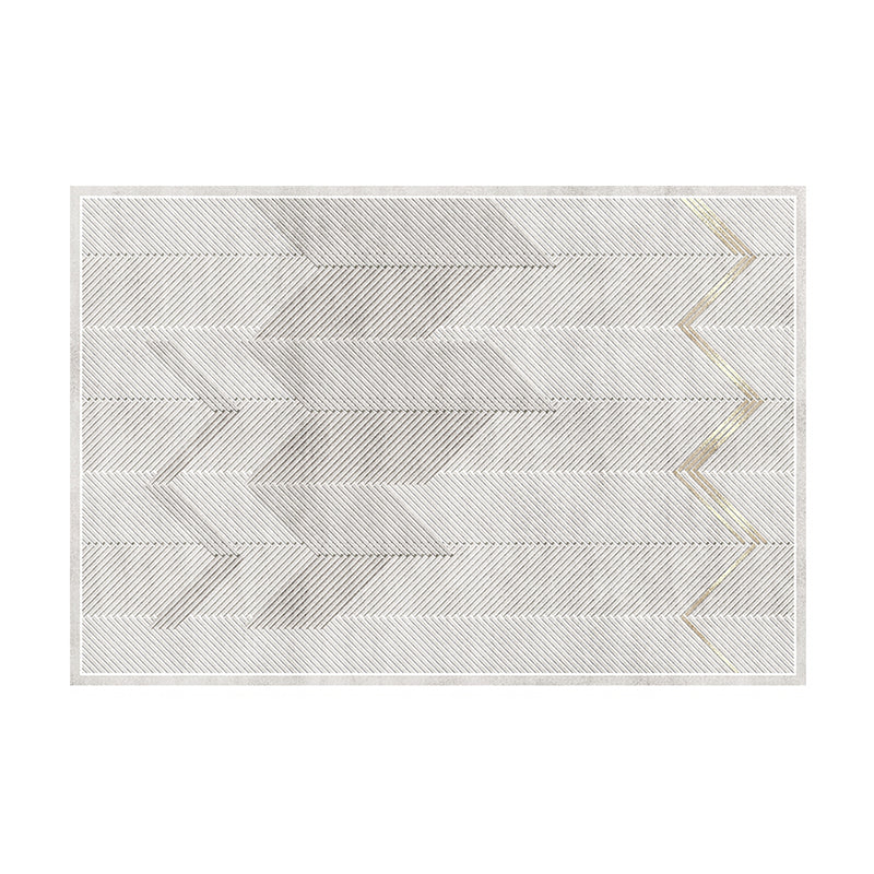 Modern Drawing Room Carpet Tie-Dye Pattern Polyester Area Rug Non-Slip Backing Rug