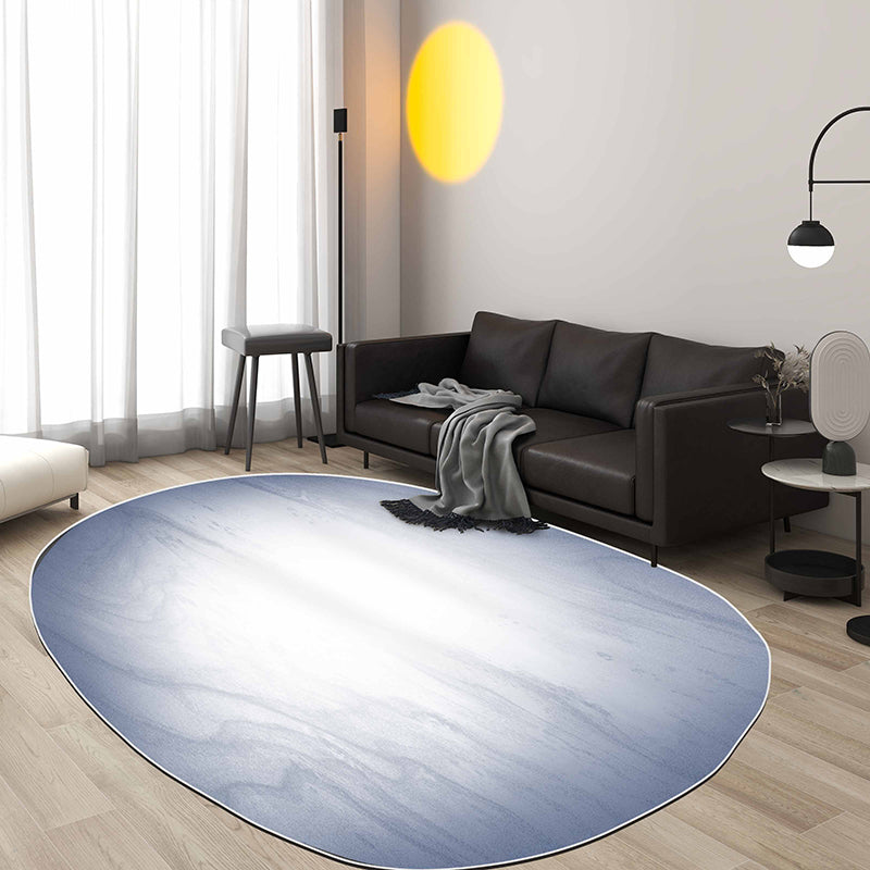 Tapis Chic à blocs de couleurs, moderne, en lin, antidérapant, pour la décoration de la maison