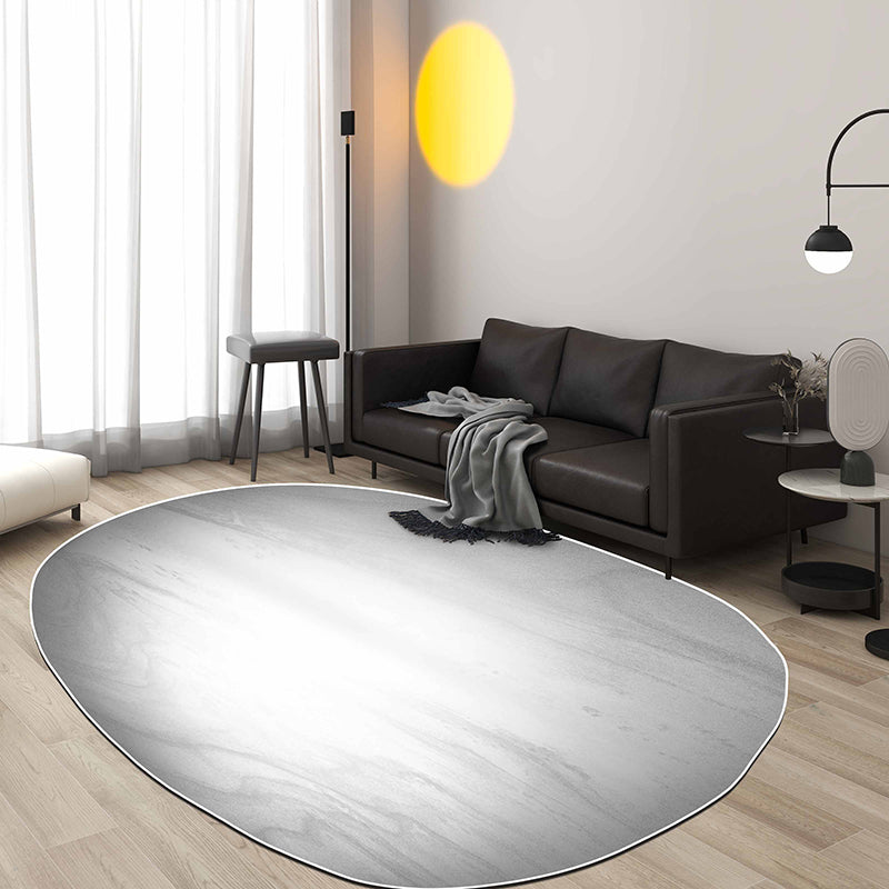 Tapis Chic à blocs de couleurs, moderne, en lin, antidérapant, pour la décoration de la maison