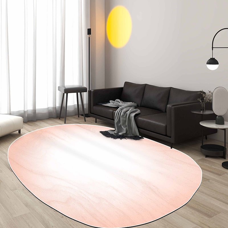 Tappeto per area a blocchi di colore chic moderna area di lino moquette tappeto area slip per decorazioni per la casa