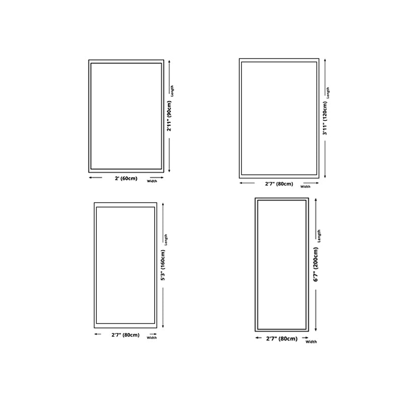 Modern Drawing Room Area Rug Geometric Pattern Polyester Area Carpet Anti-Slip Easy Care Rug