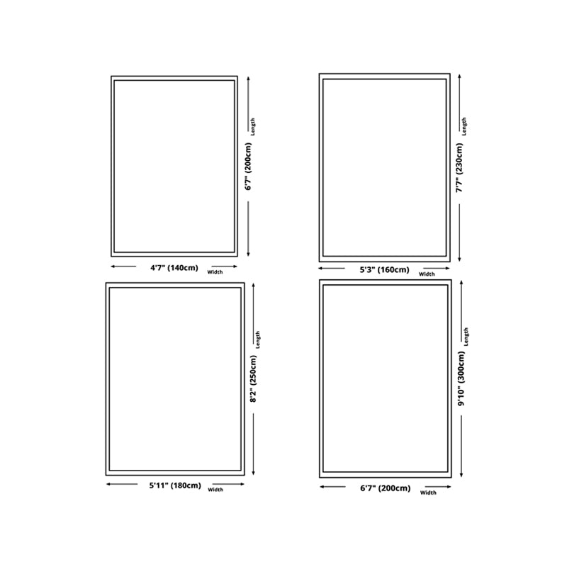 Modern Living Room Area Rug Solid Color Polyester Area Carpet Stain Resistant Rug