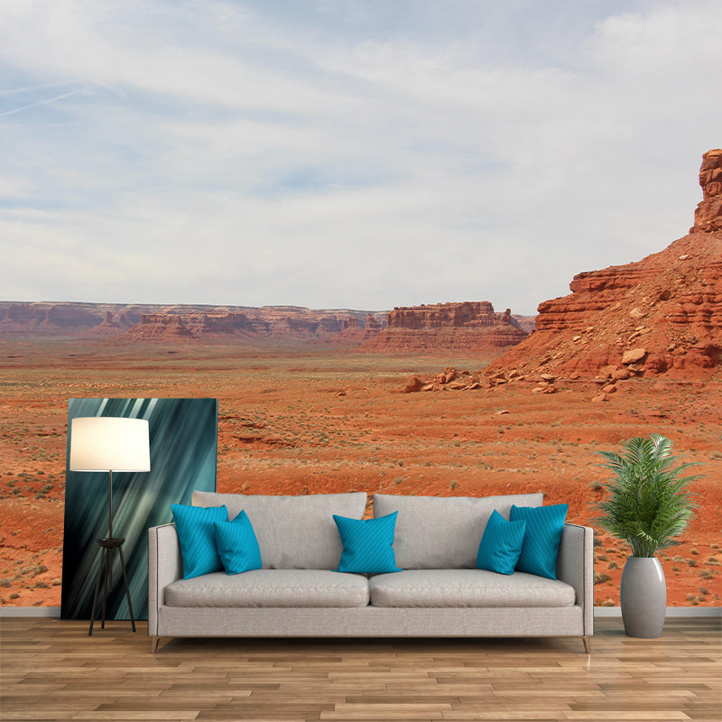 Modern Desert Wall Mural Wallpaper Mildew Resistant for Living Room