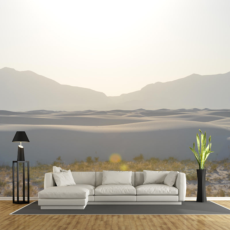 Desert Wall Mural Wallpaper Modern Style Mildew Resistant for Living Room