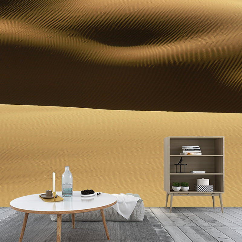 Desert Landscape Wall Mural Wallpaper Modern Style Mildew Resistant for Decoration