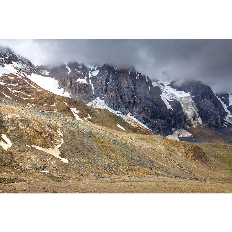 Mountain View Wall Mural Wallpaper Modern Style Mildew Resistant for Dining Room