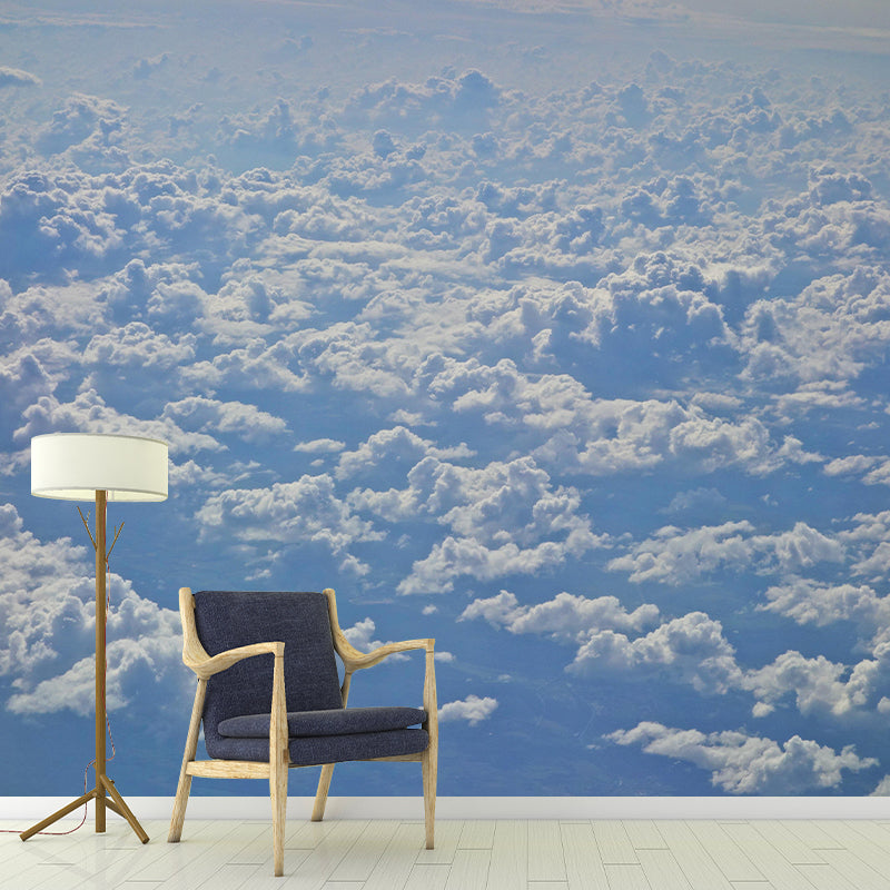 Sky View Wall Mural Wallpaper Modern Style Mildew Resistant for Wall Decor