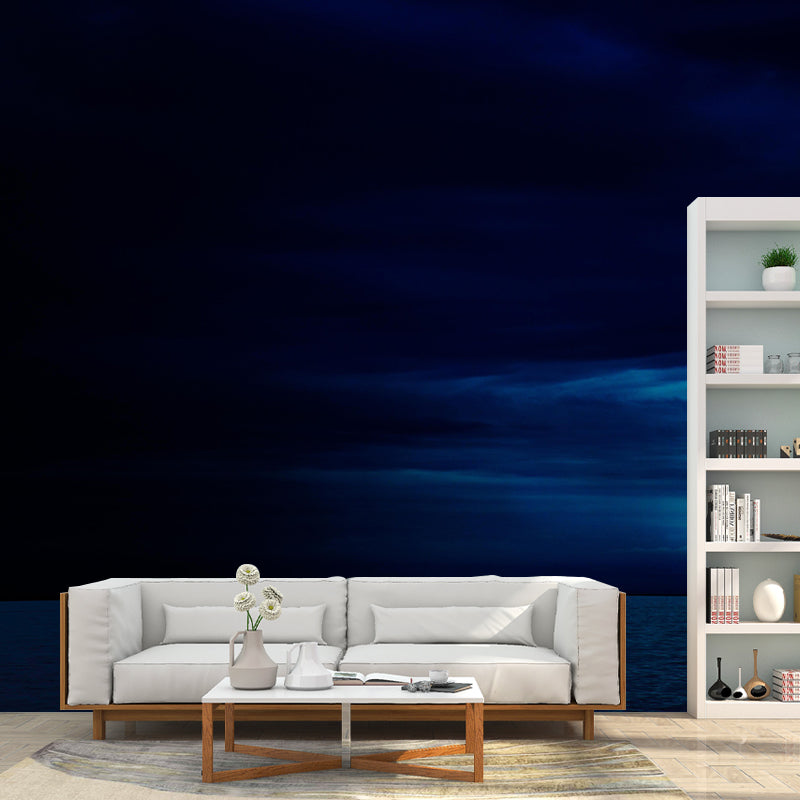 Sky View Mural Wallpaper Modern Style Mildew Resistant for Living Room