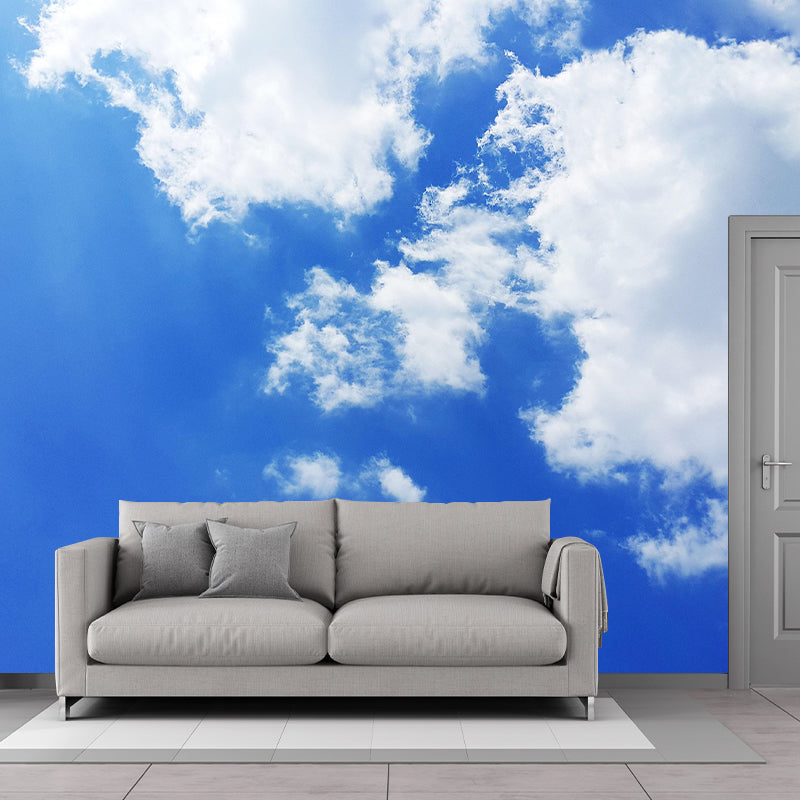 Sky View Wall Mural Wallpaper Modern Style Mildew Resistant for Bedroom