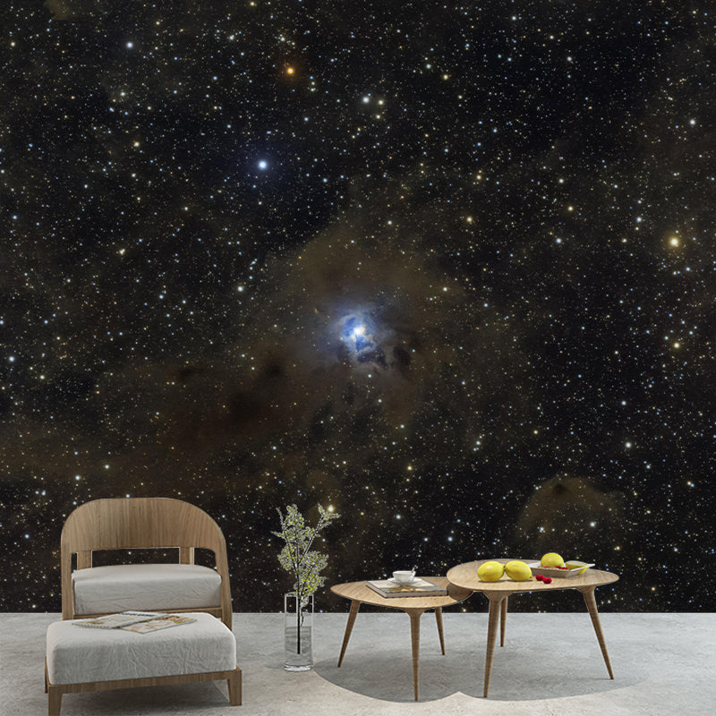 Universe Wall Mural Wallpaper Novelty Style Mildew Resistant for Decoration