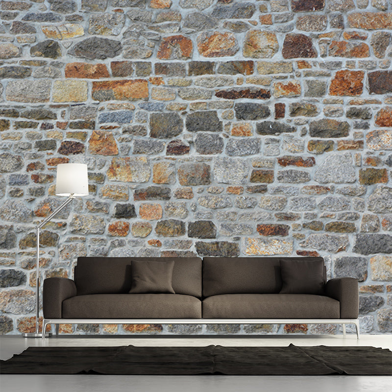 Photography Brick Wall Mural Eco-friendly Wallpaper for Home