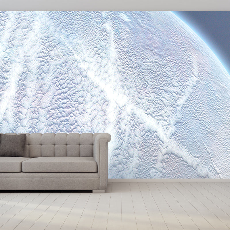Customized Horizontal Illustration Universe Mural Wallpaper for Home Decor