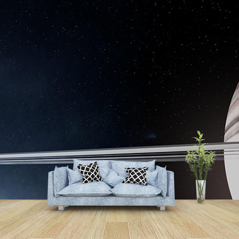 Customized Horizontal Illustration Universe Mural Wallpaper for Home Decor