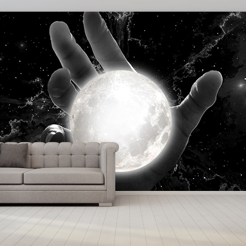 Customized Illustration Universe Mural Eco-friendly Wallpaper for Home Decor