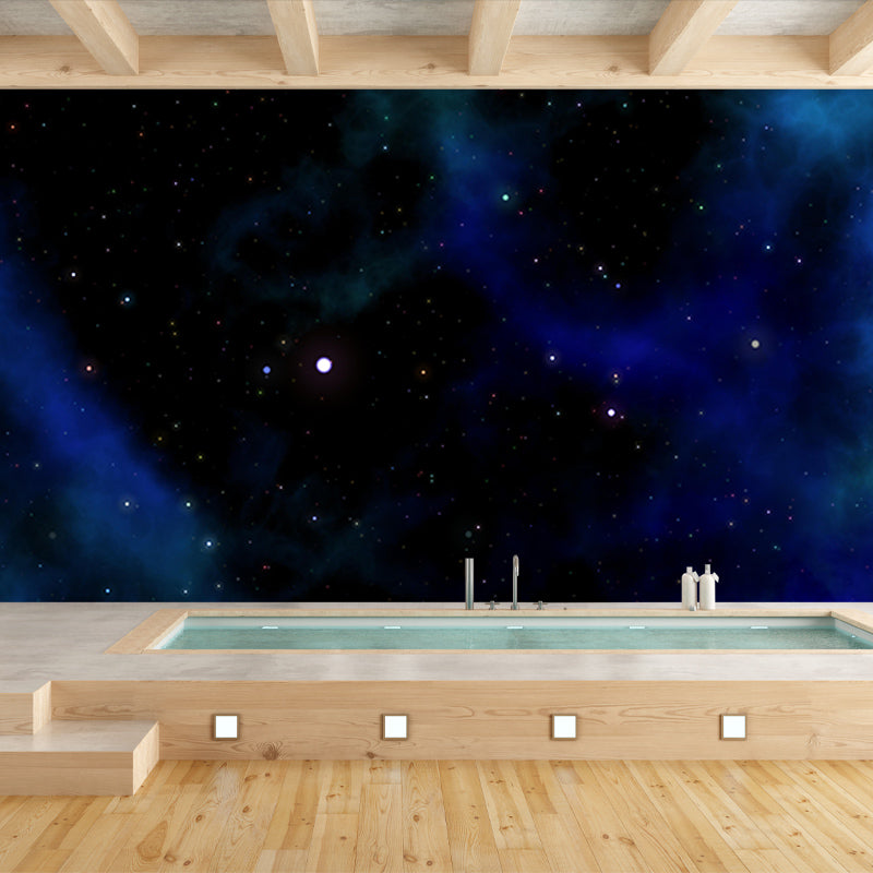 Customized Horizontal Illustration Universe Mural Eco-friendly Wallpaper for Wall Decor