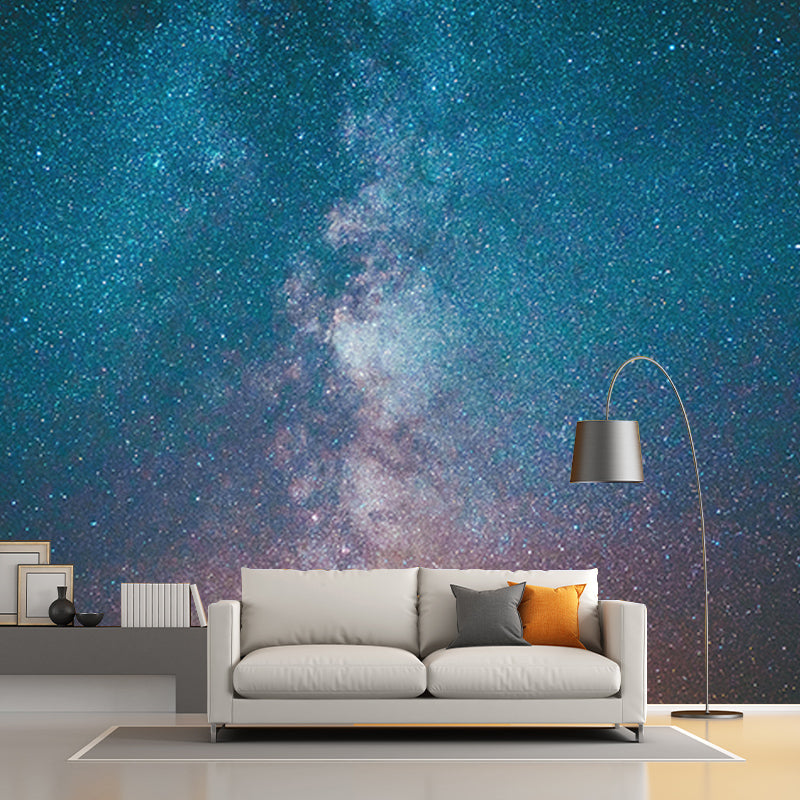 Horizontal Illustration Universe Mural Eco-friendly Wallpaper for Home